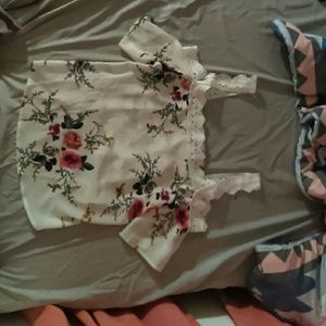 off the shoulders shirt